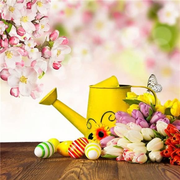 1 Liter Decorative Metal Sunflower & Ladybug Watering Can (4 Cups | 32 OZ) - Picture 3 of 7